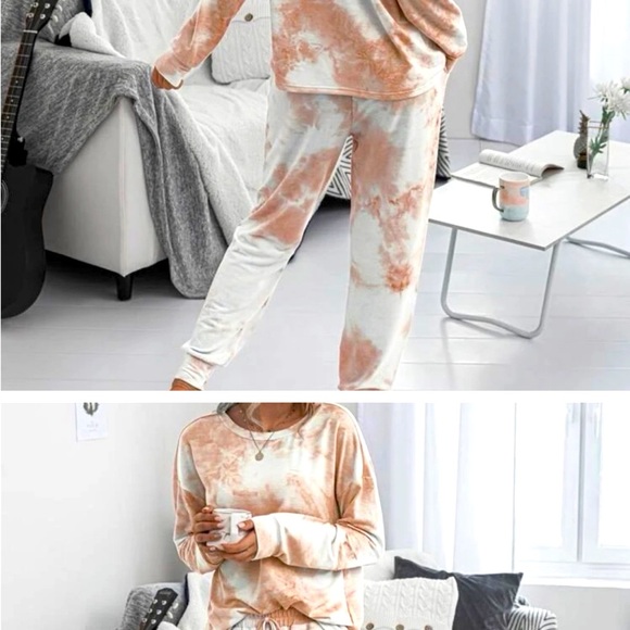 Lay Low 2 piece tie dye soft set - Picture 5 of 5